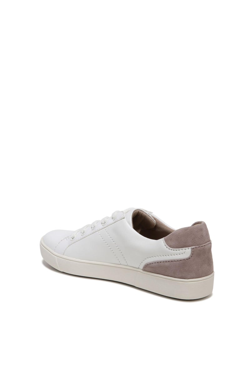Naturalizer Womens Morrison Comfortable Lace Up Fashion Casual Sneaker,White Leather Taupe,6.5 W US - Image 4